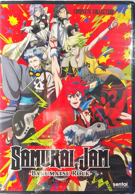 Samurai Jam Bakumatsu Rock DVD Complete Collection Sealed