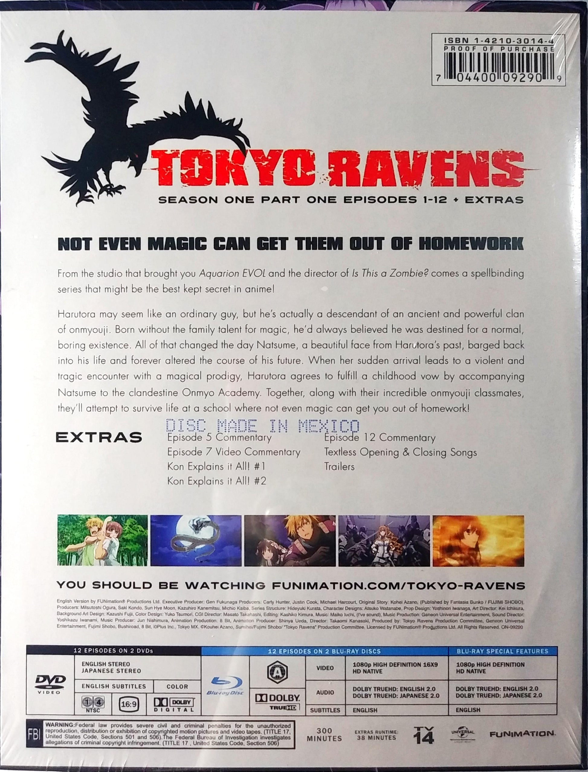 Best Buy: Tokyo Ravens: The Complete Series [Blu-ray/DVD] [8 Discs]