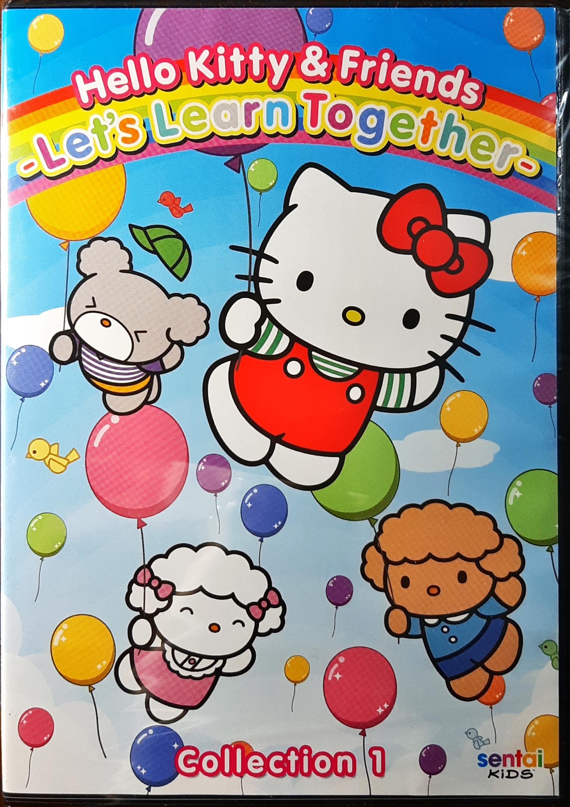 Hello Kitty & Friends Let's Learn Together DVD Collection 1 and 2 Seal –  TheAnimeCode