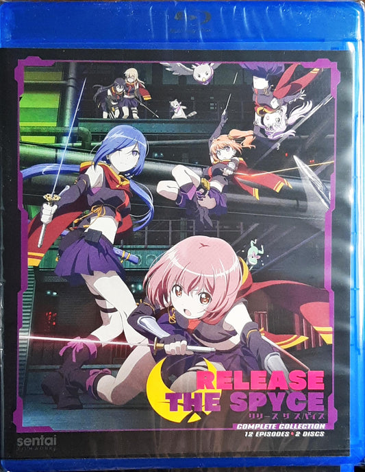 Release the Spyce Blu-ray Complete Collection Sealed