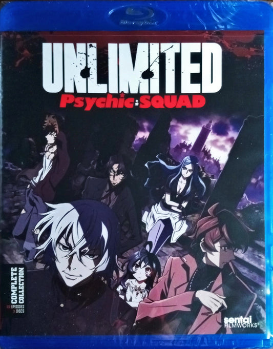 Unlimited Psychic Squad Blu-ray Complete Collection Sealed