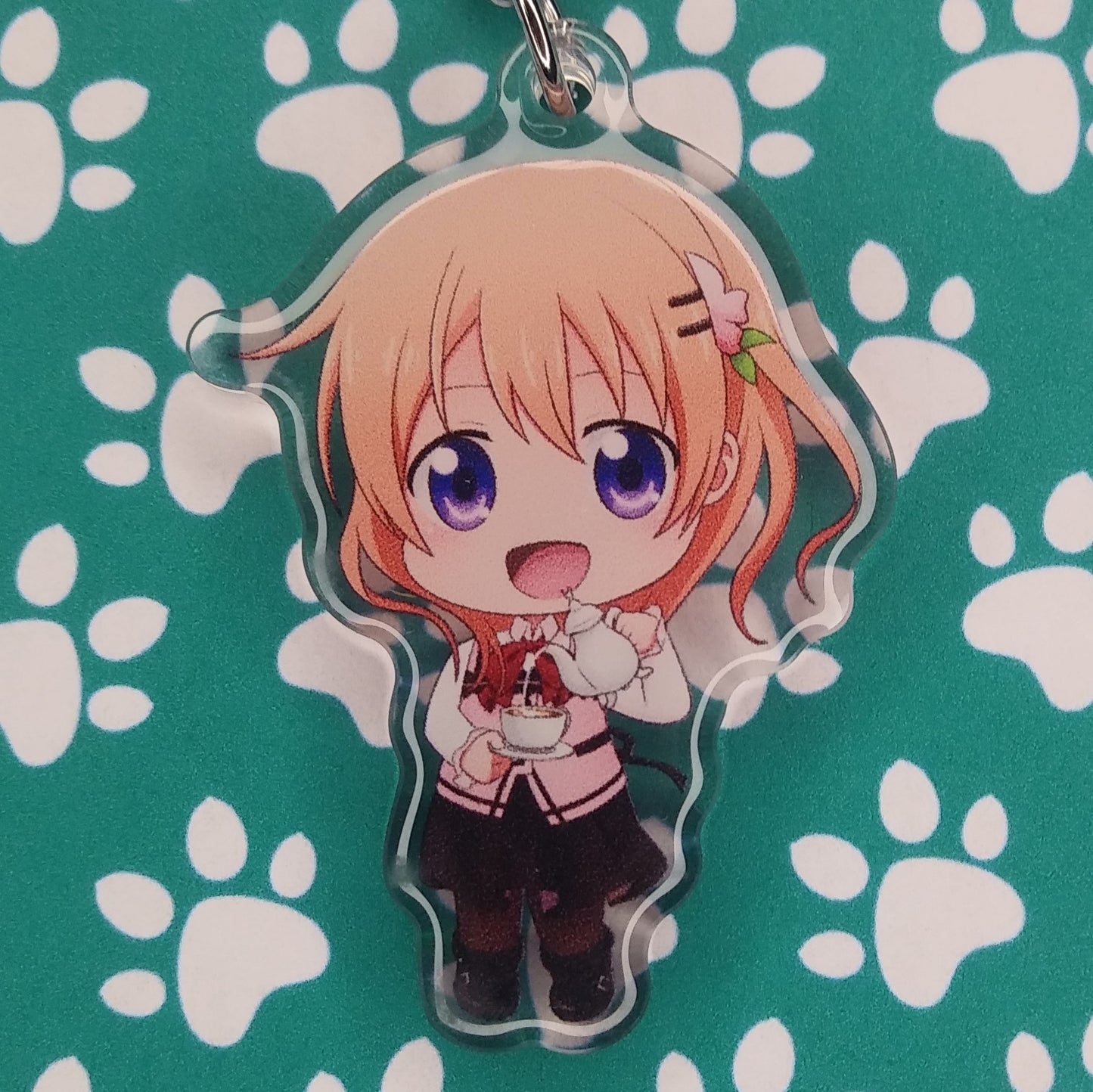 Is The Order A Rabbit? Cocoa ANIMEinU Keychain